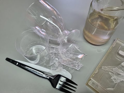 ♻️Homemade LIQUID PLASTIC 2 ideas with PLASTIC Don't throw it away! #diy #sustainablecraft