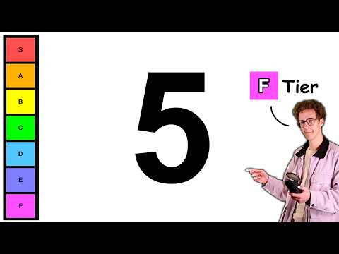 Number Tier List