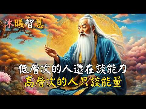 低層次的人還在談能力，厲害的人只談能量，高人5方法吸收能量！#沐曦智慧 wy 0327