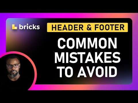 How to Properly Build Header and Footer in Bricks Builder | WordPress Tutorial