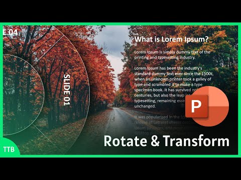 Rotate & Transform Your PowerPoint Presentations
