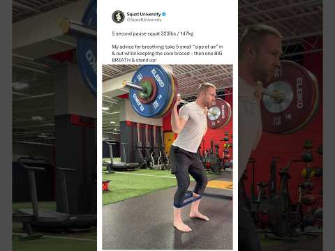 I Tried HEAVY Pause Squats!π€―