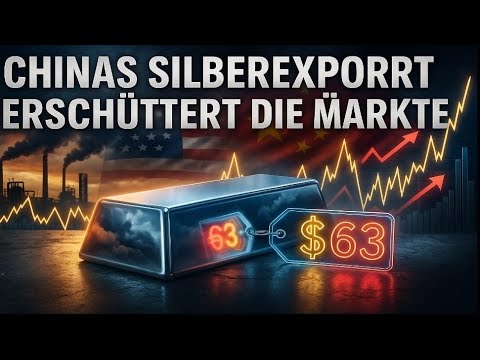 China hat die Silbermärkte gerade schockiert — der Preis rast auf 63 $ zu