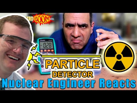 Nuclear Engineer Reacts to ElectroBOOM Making a Particle Detector (Cloud Chamber)