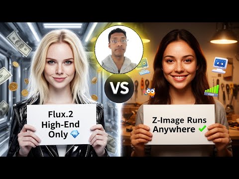 Z-Image Turbo vs Flux.2 Dev in ComfyUI: Speed, Quality & VRAM Showdown!