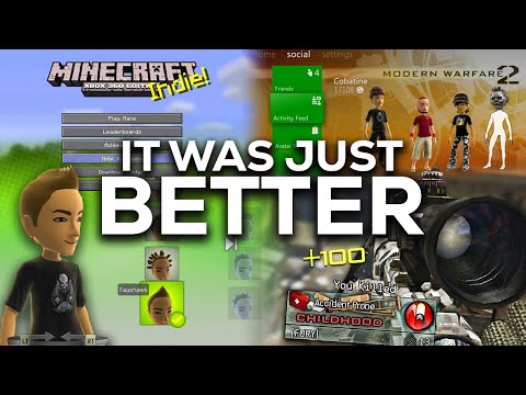 Why I'll Always Live in the Past (emotional Xbox 360 Nostalgia)