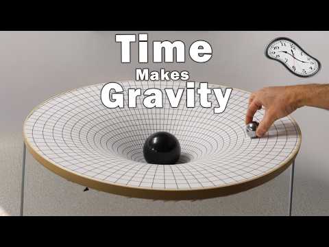 How Does Bent Time Make Gravity?