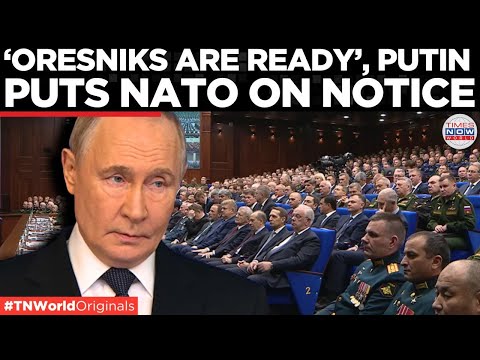 FULL SPEECH: Putin Addresses Army Generals, Confirms Oreshnik Missile Deployment LIVE