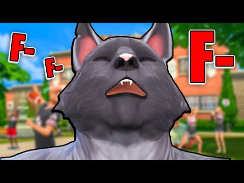 Breaking Sims 4 with Werewolves and High School