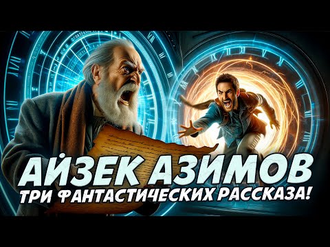 ТРИ РАССКАЗА АЙЗЕКА АЗИМОВА! | Аудиокнига (Рассказ) | Фантастика