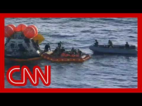 Artemis II reentry, splashdown & recovery