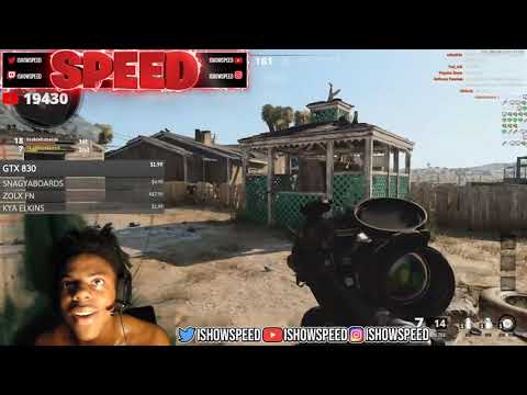 IShowSpeed Vs NRG RONALDO  $1000 POT WAGER ON COD! CALL OF DUTY LIVE STREAM!