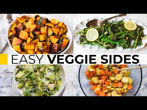 EASY VEGETABLE SIDE DISHES Everyone Will Love | Thanksgiving + Beyond!