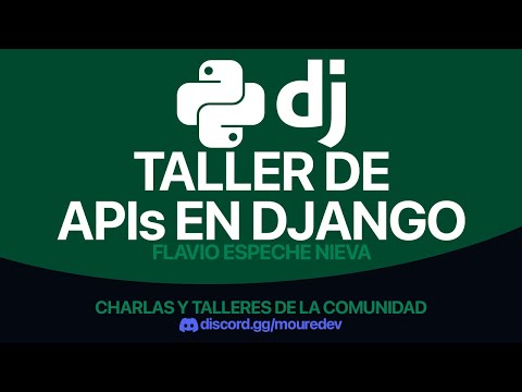 Taller de APIs en DJANGO Desde Cero