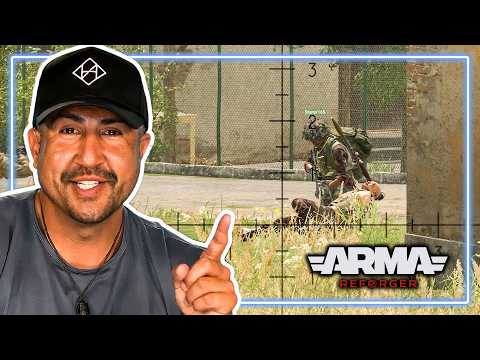 Real Sniper REACTS to Arma Reforger