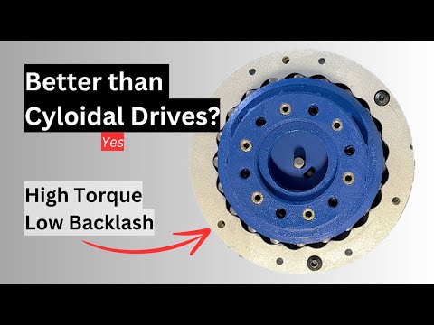 High Efficiency Wave Drive Reducer - Zero (almost) Backlash - For Nema17 Stepper