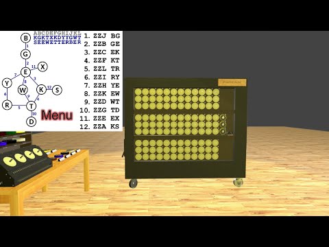Brechen des Enigma-Codes mit der Turing-Welchman Bombe (Vorgehensweise im Detail)