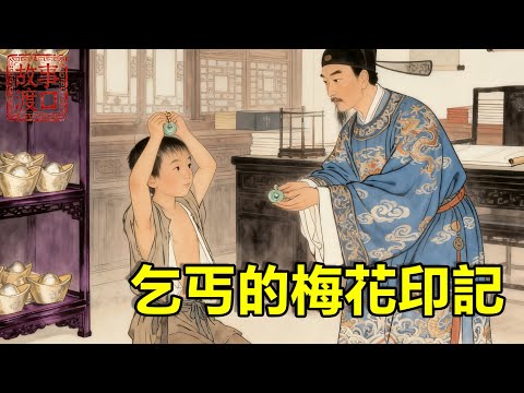 富商丟了傳家寶，被小乞丐撿到，富豪千兩白銀報答恩情，誰知看到小乞丐長相后瞬間嚇到：你...你胸前是不是有塊梅花胎記？【故事渡口】#民間故事 #故事分享 #故事