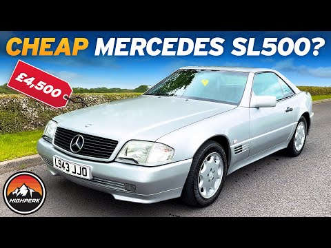 I BOUGHT A CHEAP MERCEDES SL500 FOR £4,500!