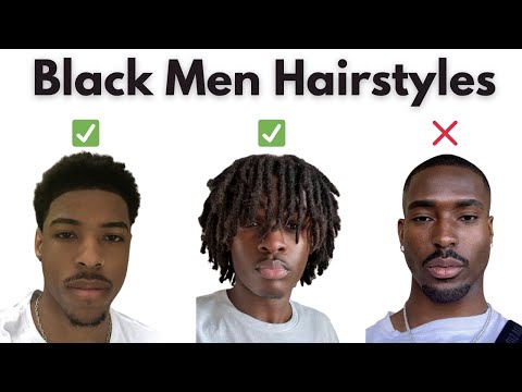 How To Pick The Best Hairstyle For Your Face Shape (Black Men)