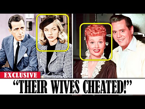 10 Golden Age Stars Whose Wives Always CHEATED On Them