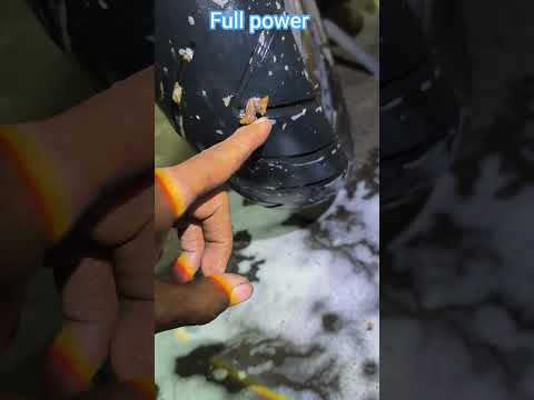 pekerjaan yang perlu tenaga dan ketenangan tinggi tambel tubeless #ban #bocor #tubeless