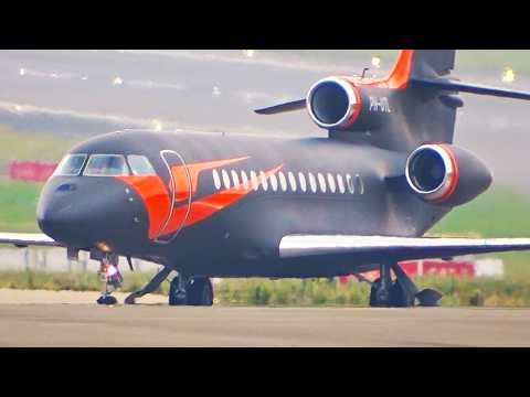 F1 Drivers Arriving in Private Jets | 2025 Belgian Grand Prix Spa Francorchamps
