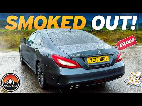 WHY WAS THIS 2017 MERCEDES CLS ONLY £9,000?