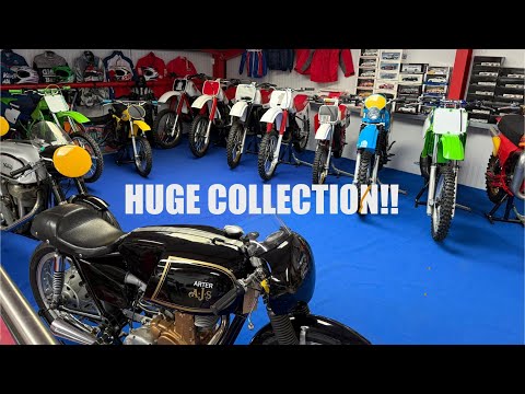PAUL’S INSANE DIRT BIKE & RACEBIKE COLLECTION