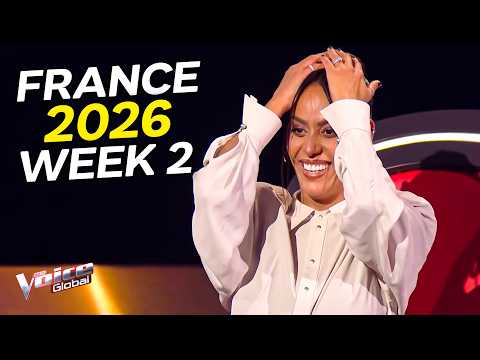 Most INSANE Blind Auditions from The Voice France 2026 Week 2