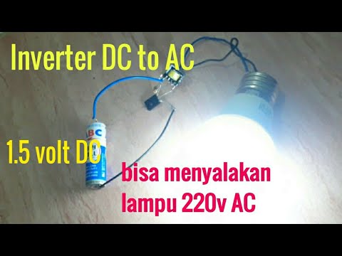 mini Inverter 1.5v DC to 220v AC  (joule thief)