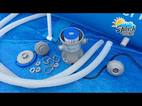 How to install a filter pump in my Bestway structural pool (Updated Video 2023)