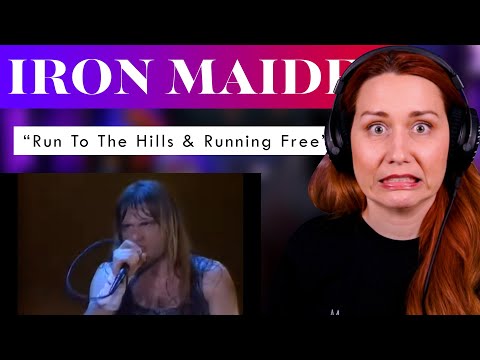 First Time Hearing "Run To The Hills" AND "Running Free" by Iron Maiden LIVE from Live After Death!