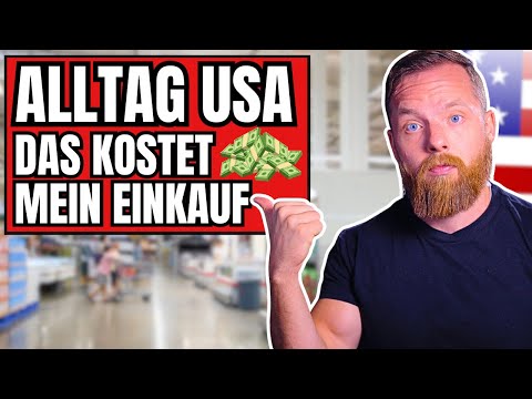 Alltag USA: So viel kostet mein Einkauf für 2 Wochen!