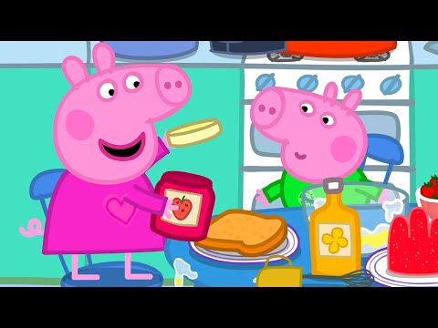 Peppa Pig Makes Breakfast For Mommy Pig 🐷 🍳 Playtime With Peppa