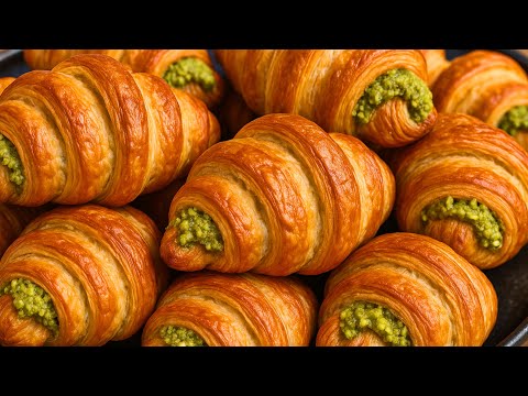 Croissants that drive everyone crazy! Nobody knows this recipe! So cheap and easy!