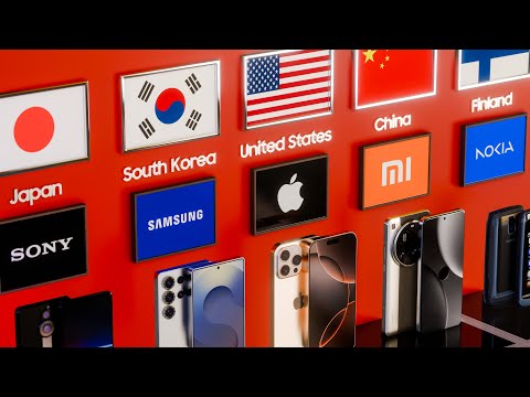 Mobile Phone Brands From Different Countries