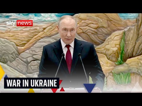 Putin reacts to Trump's Ukraine peace plan for the first time | Watch in full