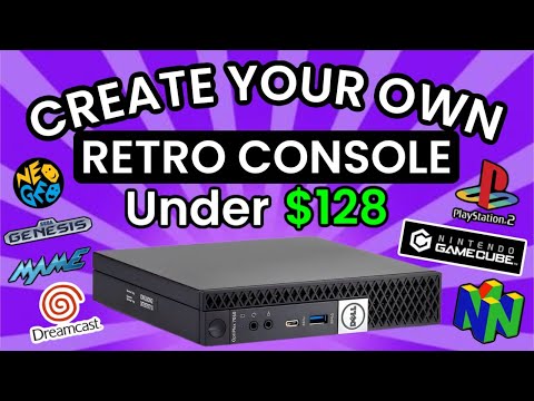 Create Your Own Loaded Retro Console From A Repurposed PC For Under $128 on Amazon