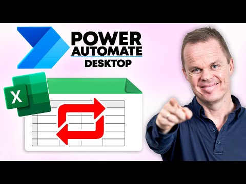 How to loop through each row in Excel - Power Automate Desktop Tutorial
