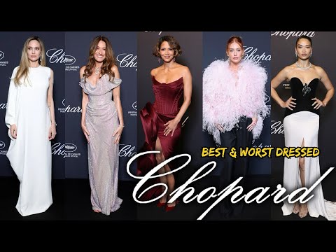 TOP 10 BEST & WORST DRESSED AT THE CHOPARD TROPHY AWARDS 2025!