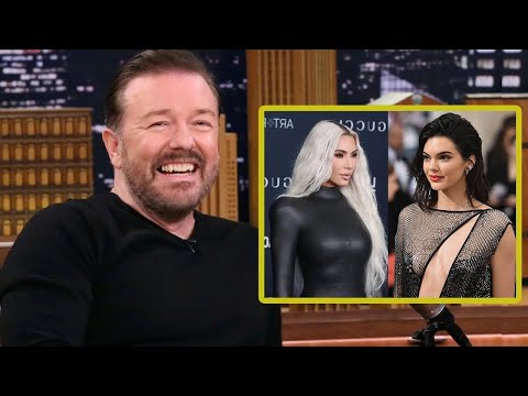 Ricky Gervais Shitting on Woman for 10 Minutes Straight