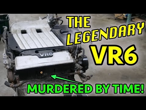 I FINALLY TEARDOWN A VR6! Volkswagen's CRAZY Engine Idea From The 90's Was A HUGE SUCCESS!