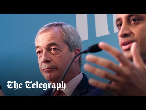 In full: Nigel Farage and Zia Yusuf hold a Reform UK press conference