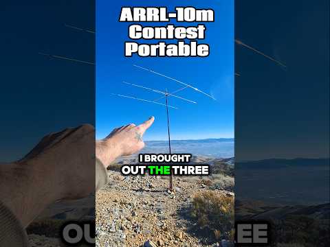 ARRL 10m Contest Portable