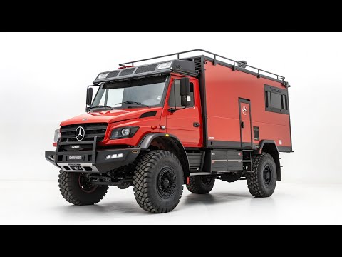 This Mercedes Unimog Luxury RV Is an Off-Road Monster You Won’t Believe