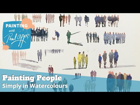 Painting People Simply in Watercolours