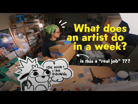 Still Figuring It Out 📝 🌿 A Real Week in My Life as an Artist &  Small Business Owner Vlog