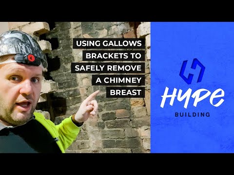 Using Gallows Brackets to Safely Remove a Chimney Breast