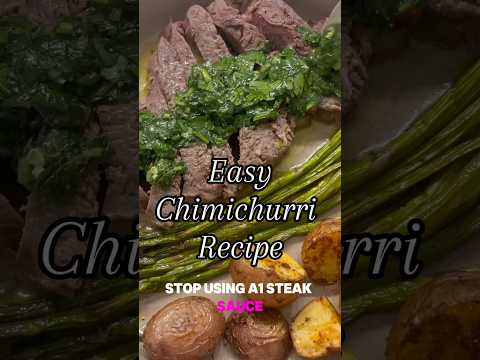 Easy Chimichurri Recipe